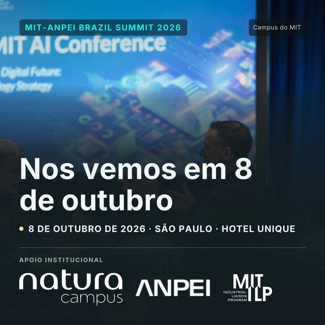 Natura patrocinadora do MIT- ANPEI BRAZIL SUMMIT 2026
