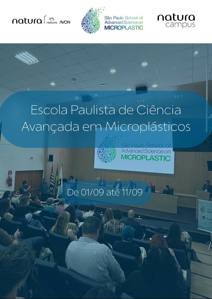 Escola São Paulo de Ciencia Avançada (ESPCA) em Microplásticos é patrocinada pela Natura 